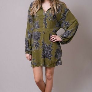 Free People- Floral Tunic Dress